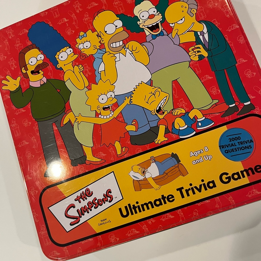 The Simpsons 25th Anniversary Trivia Board Game